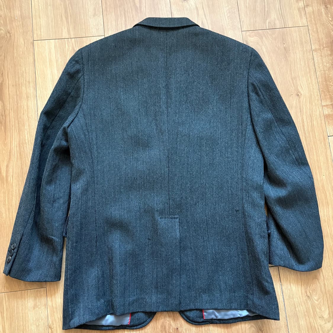 제이프레스 헤링본 3버튼 자켓 상품이미지6