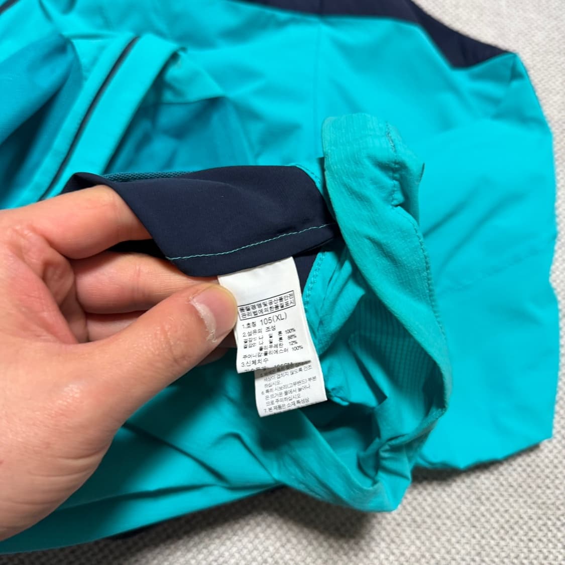 노스페이스 사이드로고 바람막이 자켓 상품이미지4