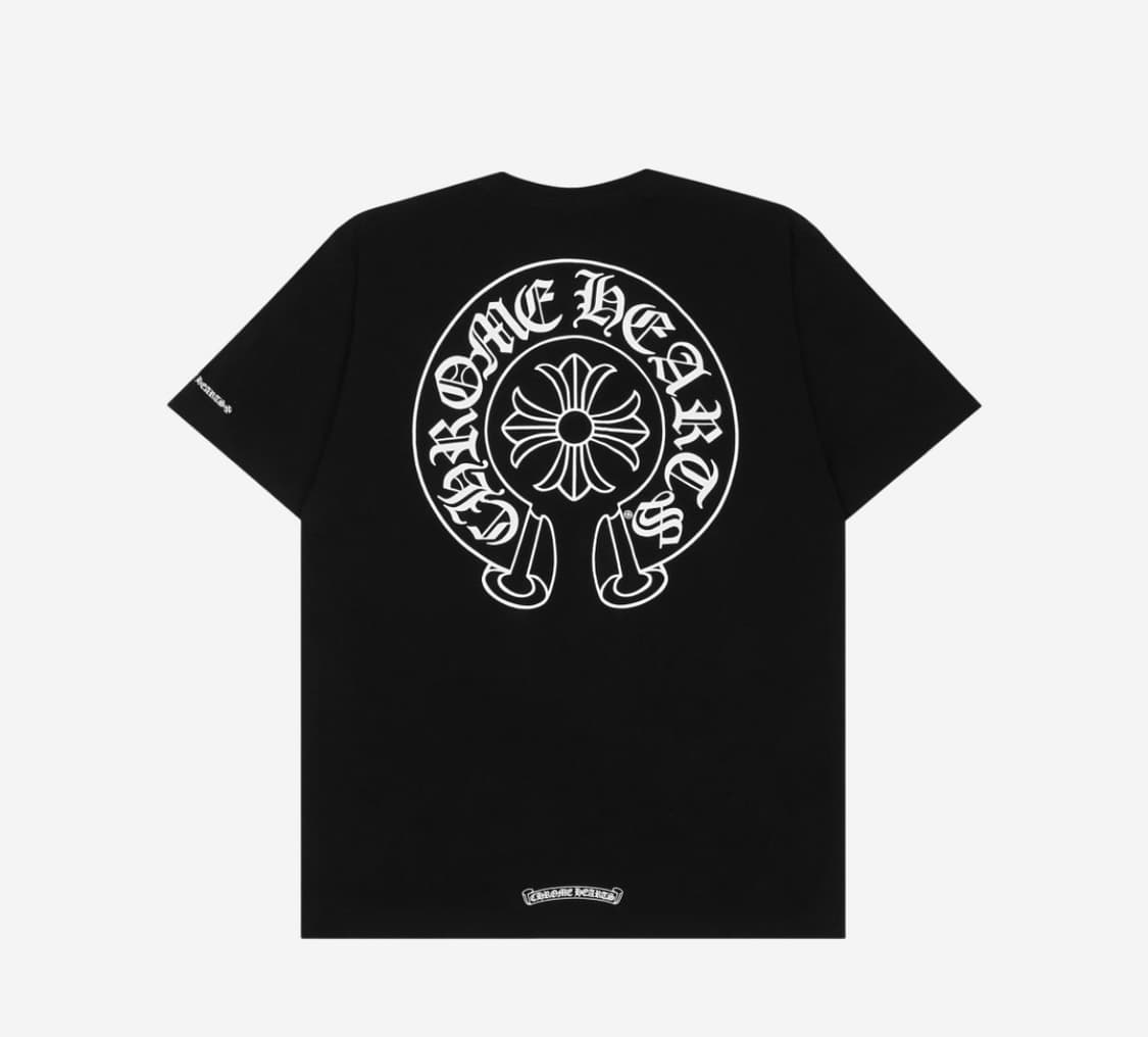 크롬하츠 반팔티 블랙 상품이미지3