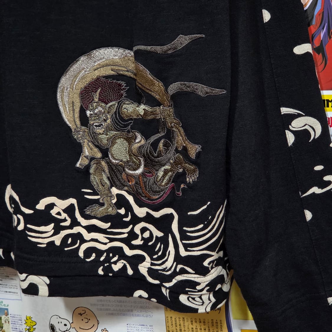 JPN 카라쿠리 타마시 오리엔탈 풍신 포켓 롱슬리브 상품이미지4