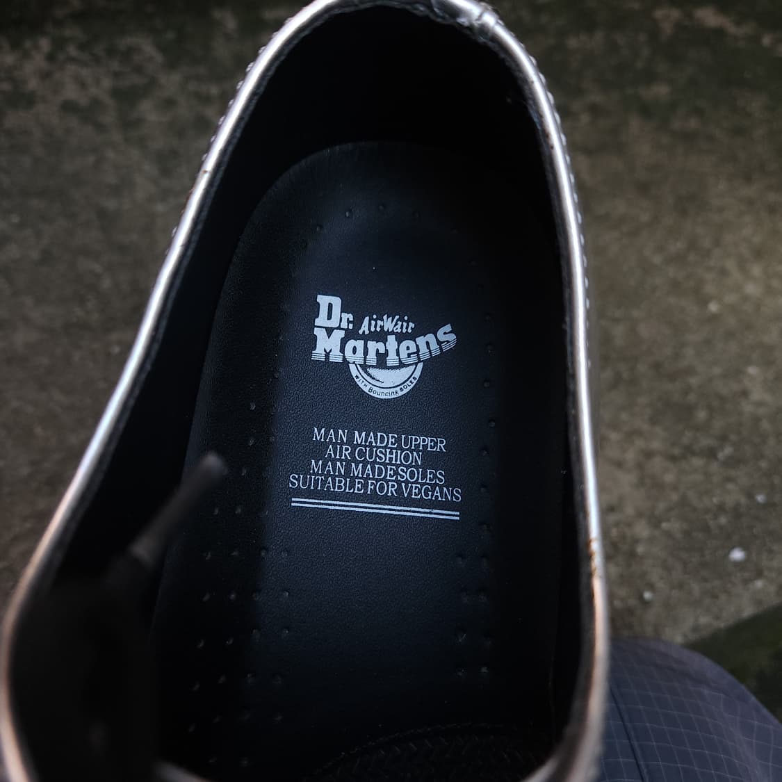 [9UK] 닥터마틴 1461 3홀 Silver (280~285) 상품이미지6