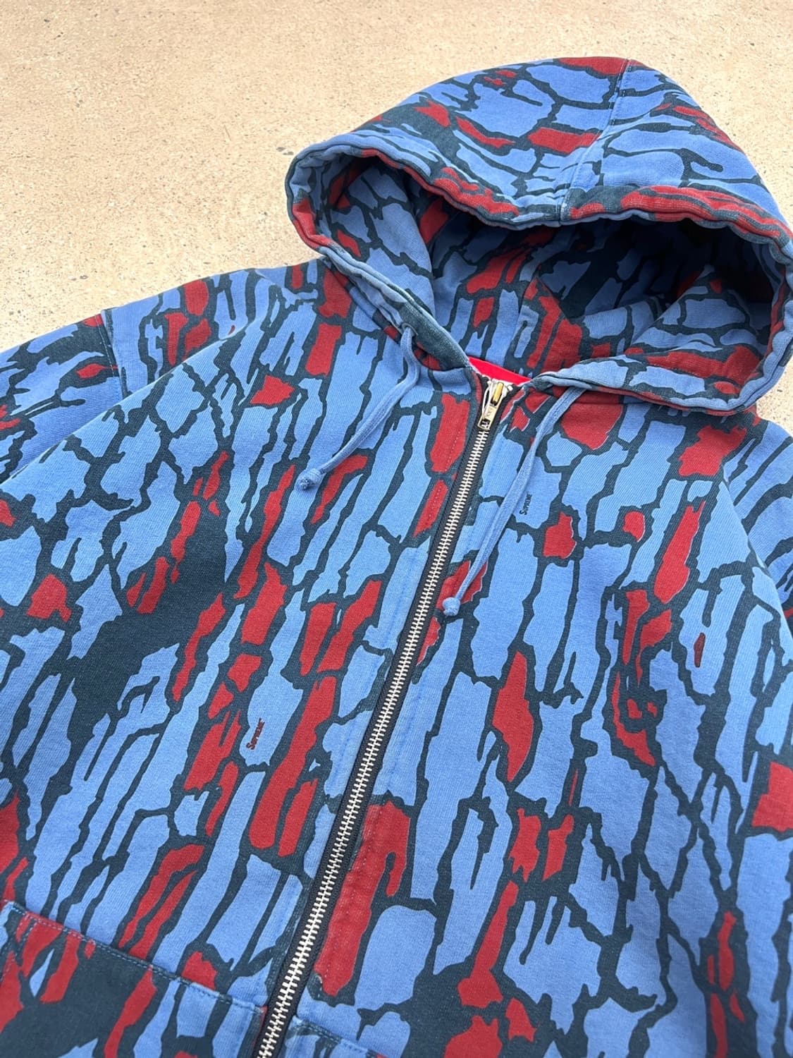 슈프림 05FW 트리 바크 써멀 후드집업 상품이미지7