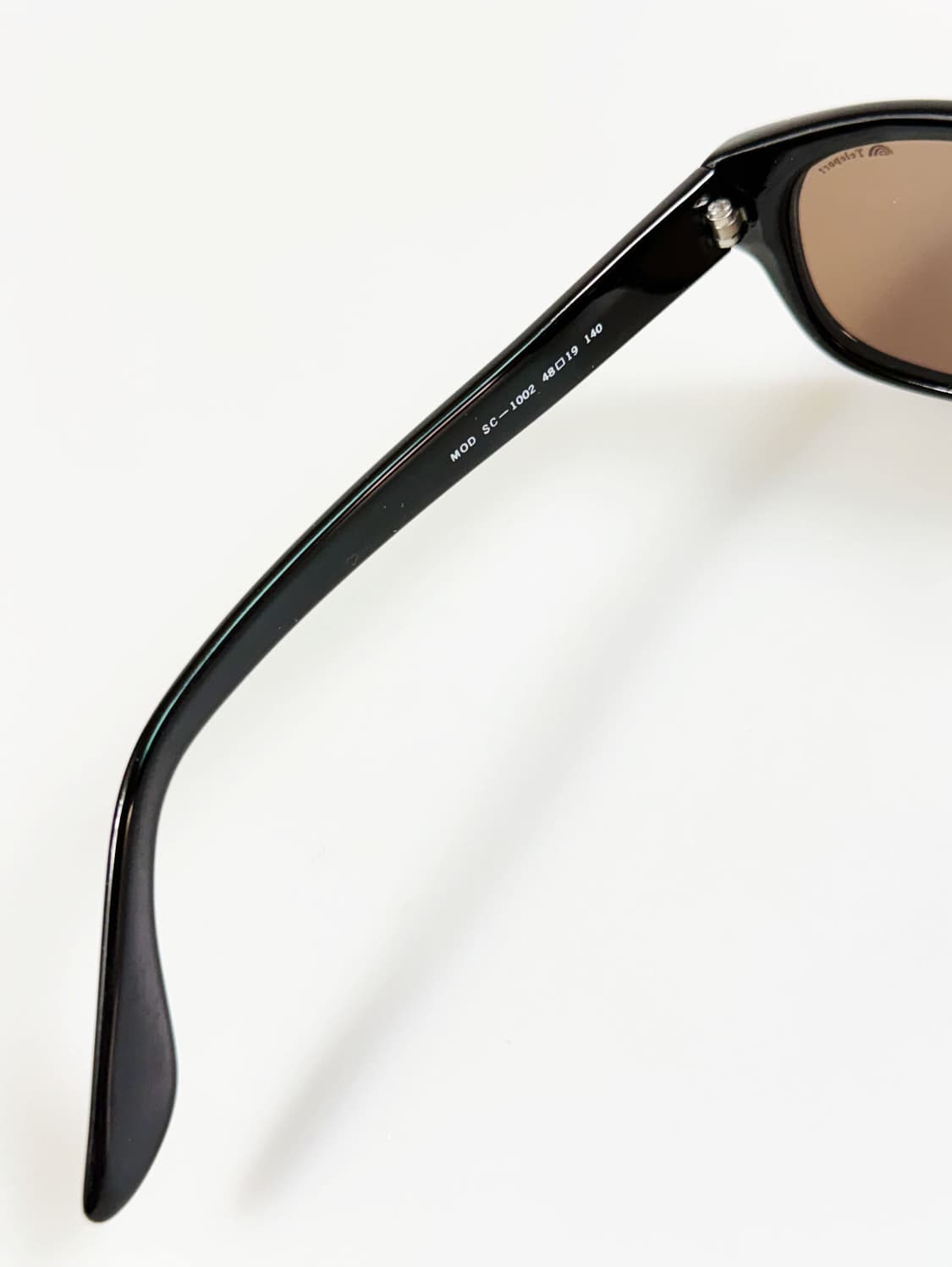 90s TELEPORT 블랙 스퀘어 프레임 빈티지 선글라스 상품이미지8