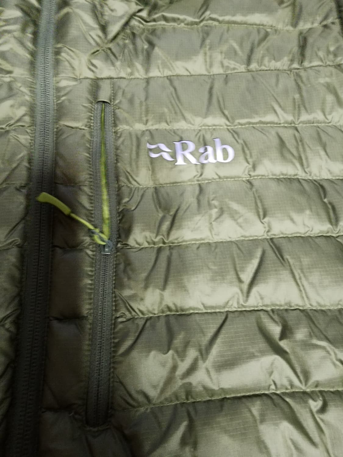 Rab 랩 경량 패딩 자켓 그린 L 상품이미지3