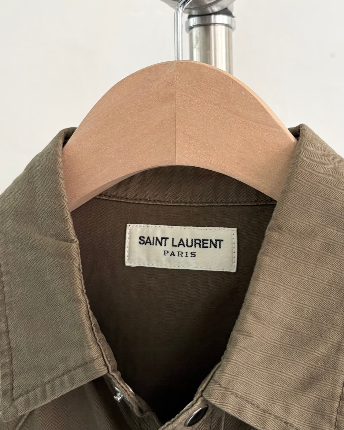 Saint Laurent 생로랑 카키 웨스턴 셔츠 상품이미지6