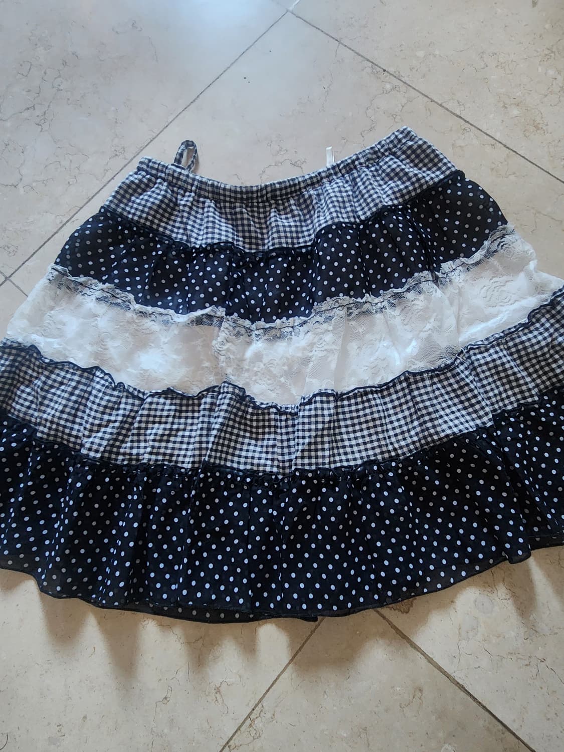 빈티지 모리걸 캉캉 스커트 상품이미지1