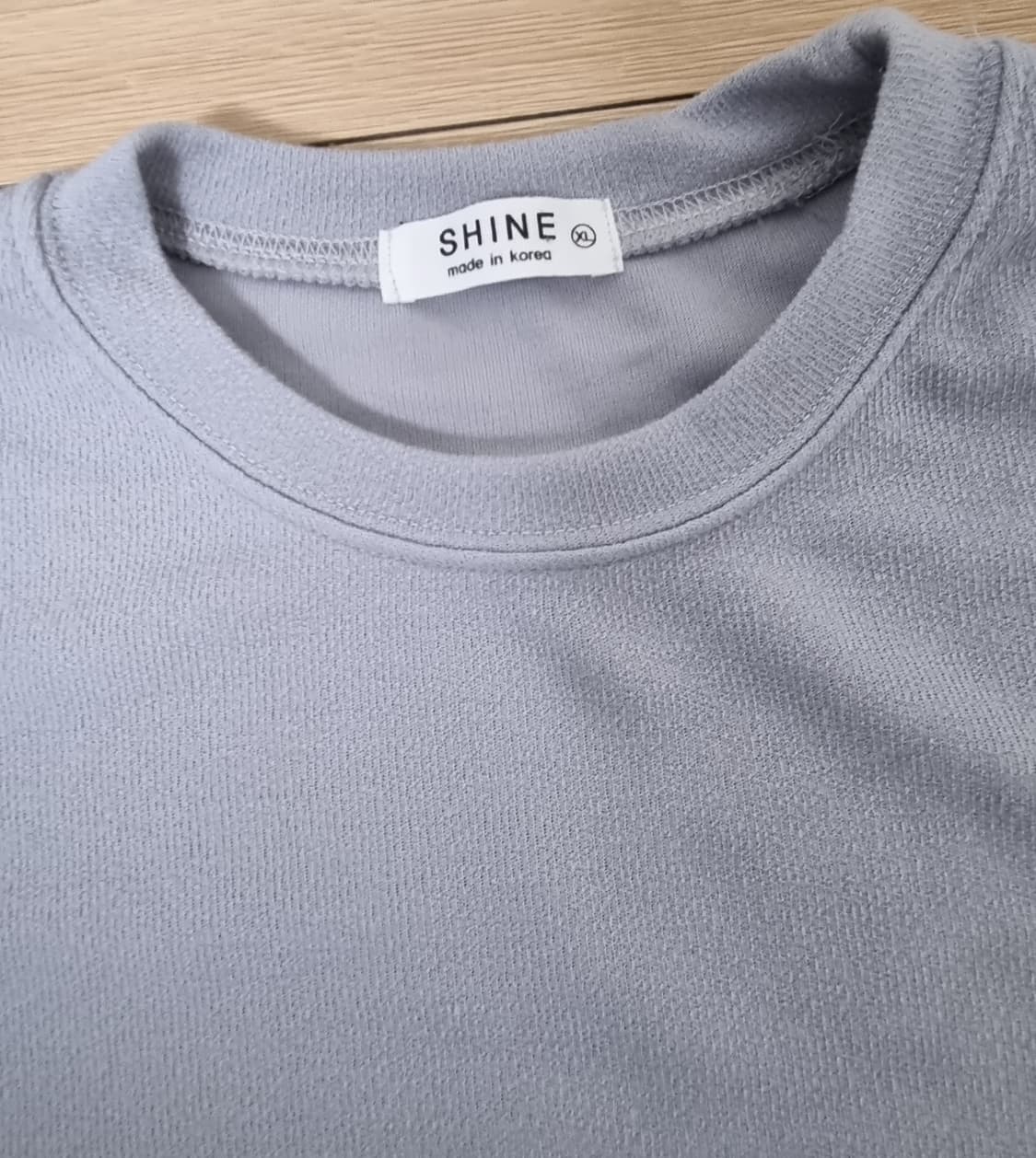 남녀공용 분또 반팔 니트티셔츠(XL) 상품이미지4