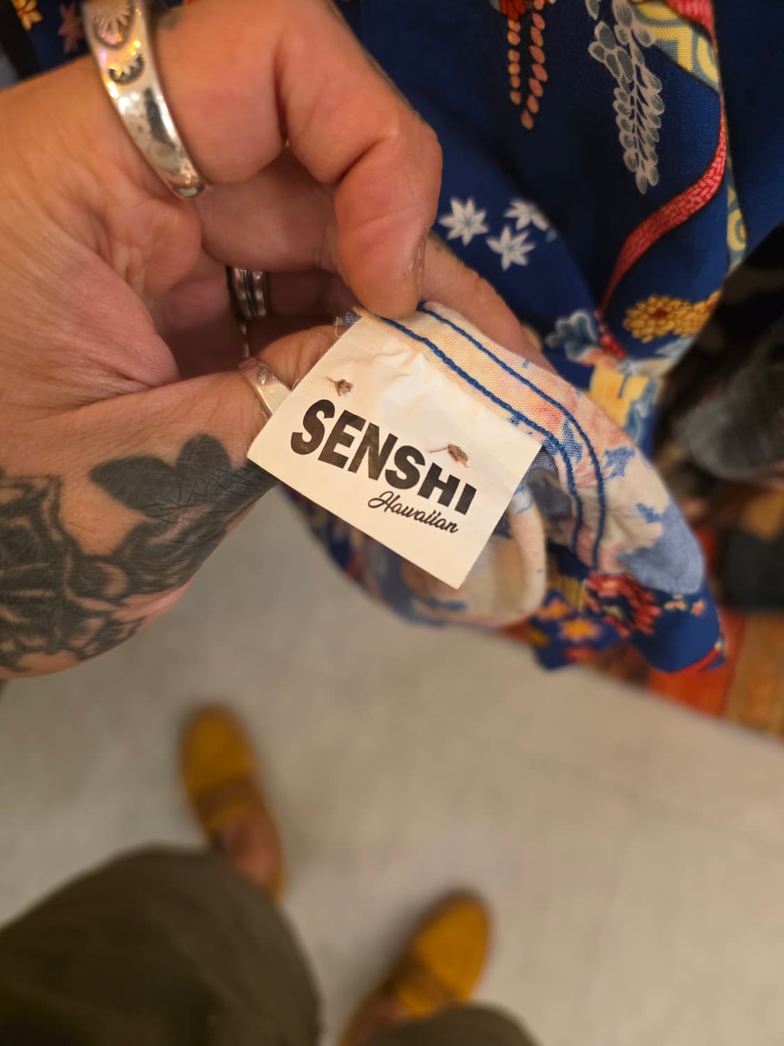 96's SENSHI Vintage  Hawaiian Shirt 상품이미지7