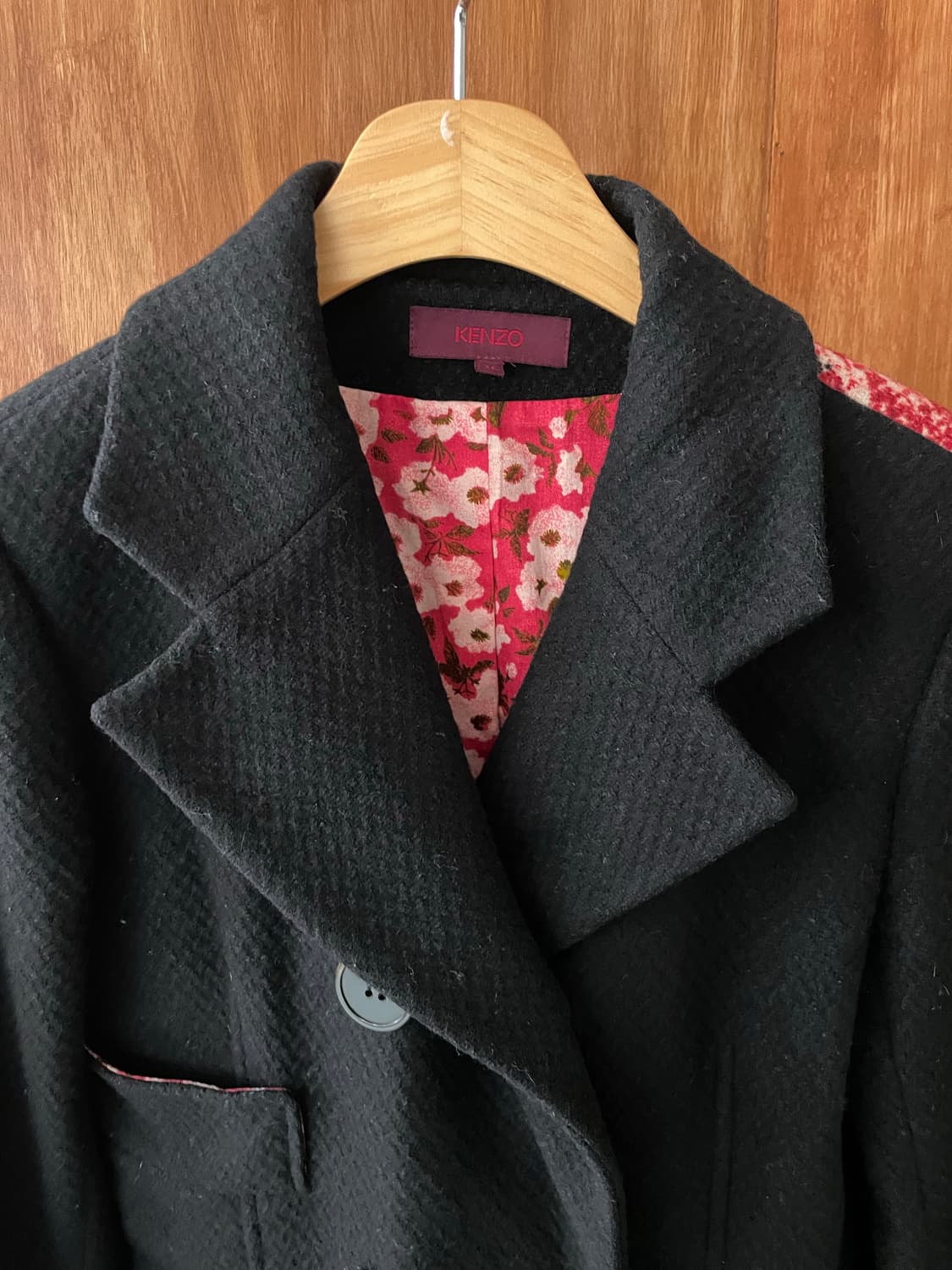 KENZO floral wool coat 상품이미지6