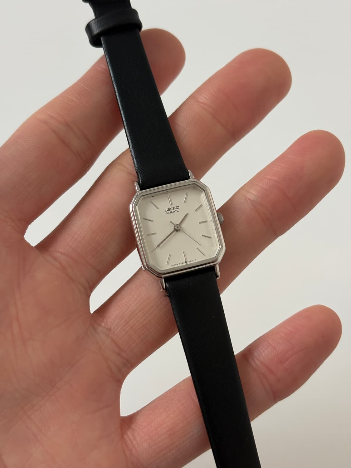 1980s Silver Square Ladies Quartz  상품이미지2