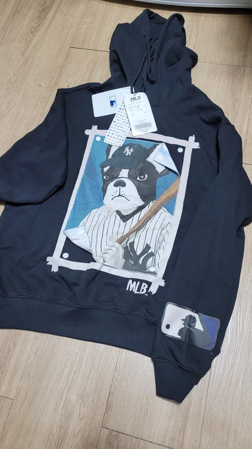 MLB 후드티 105 바크 포스터 NY 보스턴테리어 상품이미지1