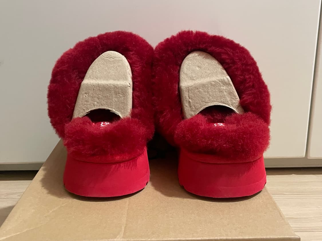 어그 디스케트 플랫폼 슬리퍼 삼바레드 사이즈 7 새상품 상품이미지4