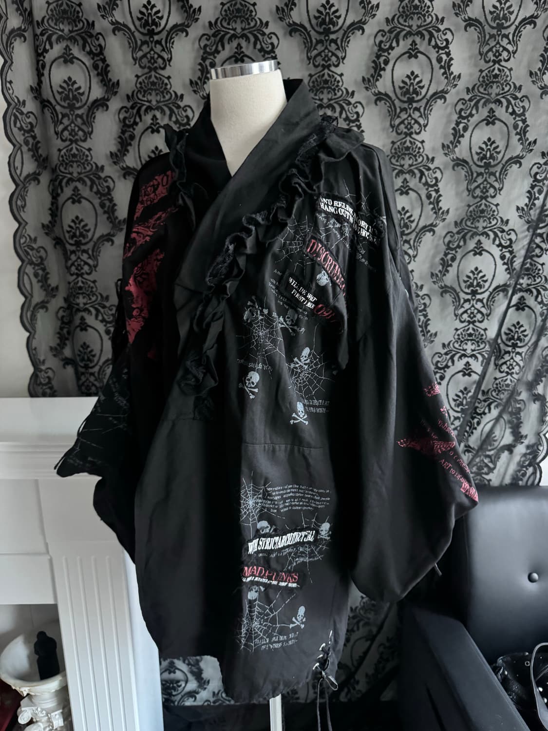 매드펑크 코르셋 로브 자켓 상품이미지1