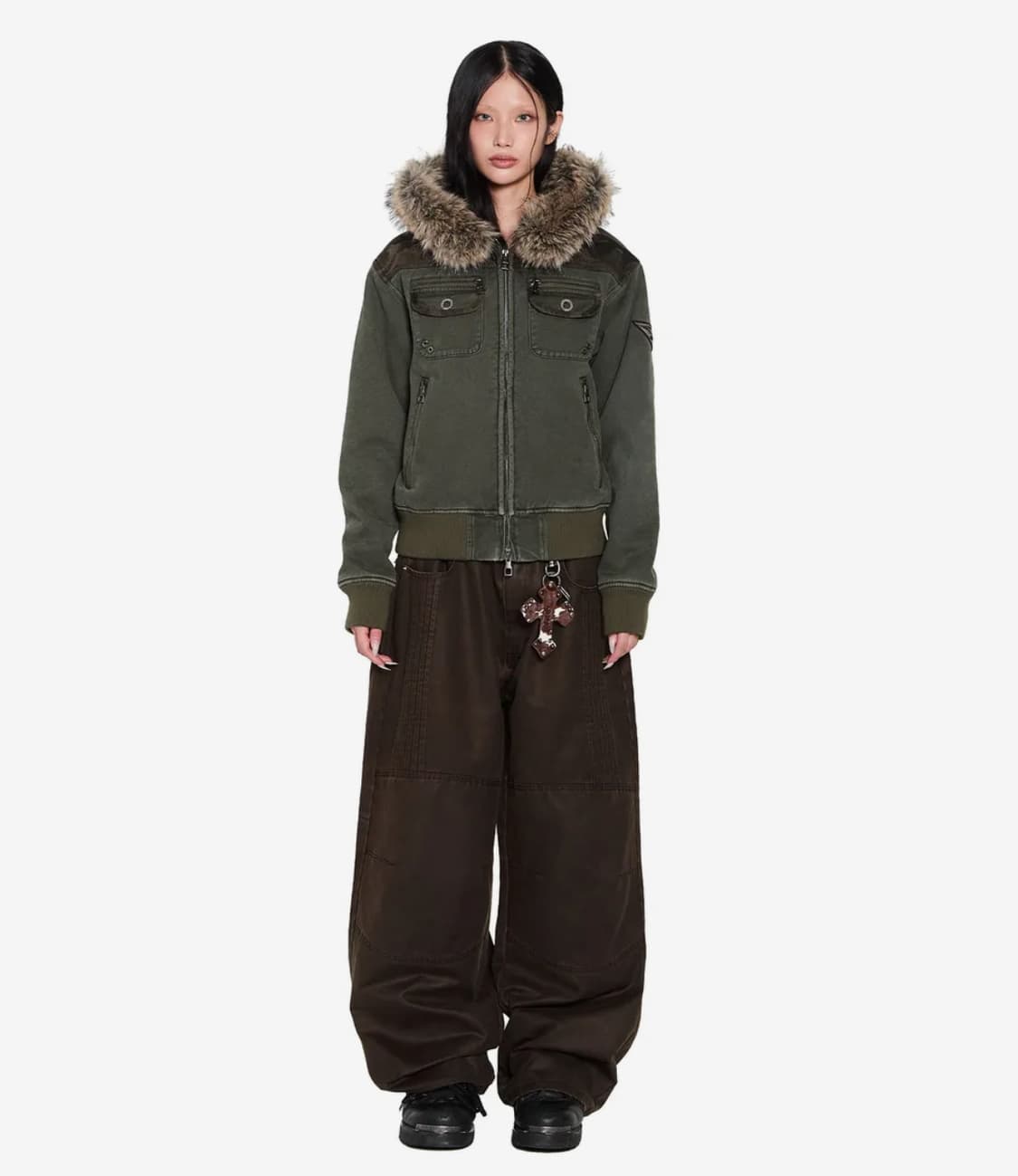 아캄 퍼 카모 자켓 상품이미지2