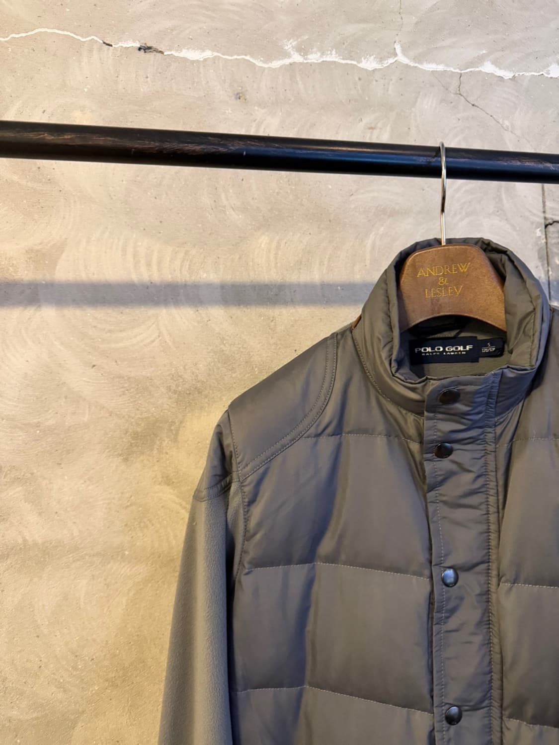 폴로 골프 패딩 자켓 슬림100 상품이미지6