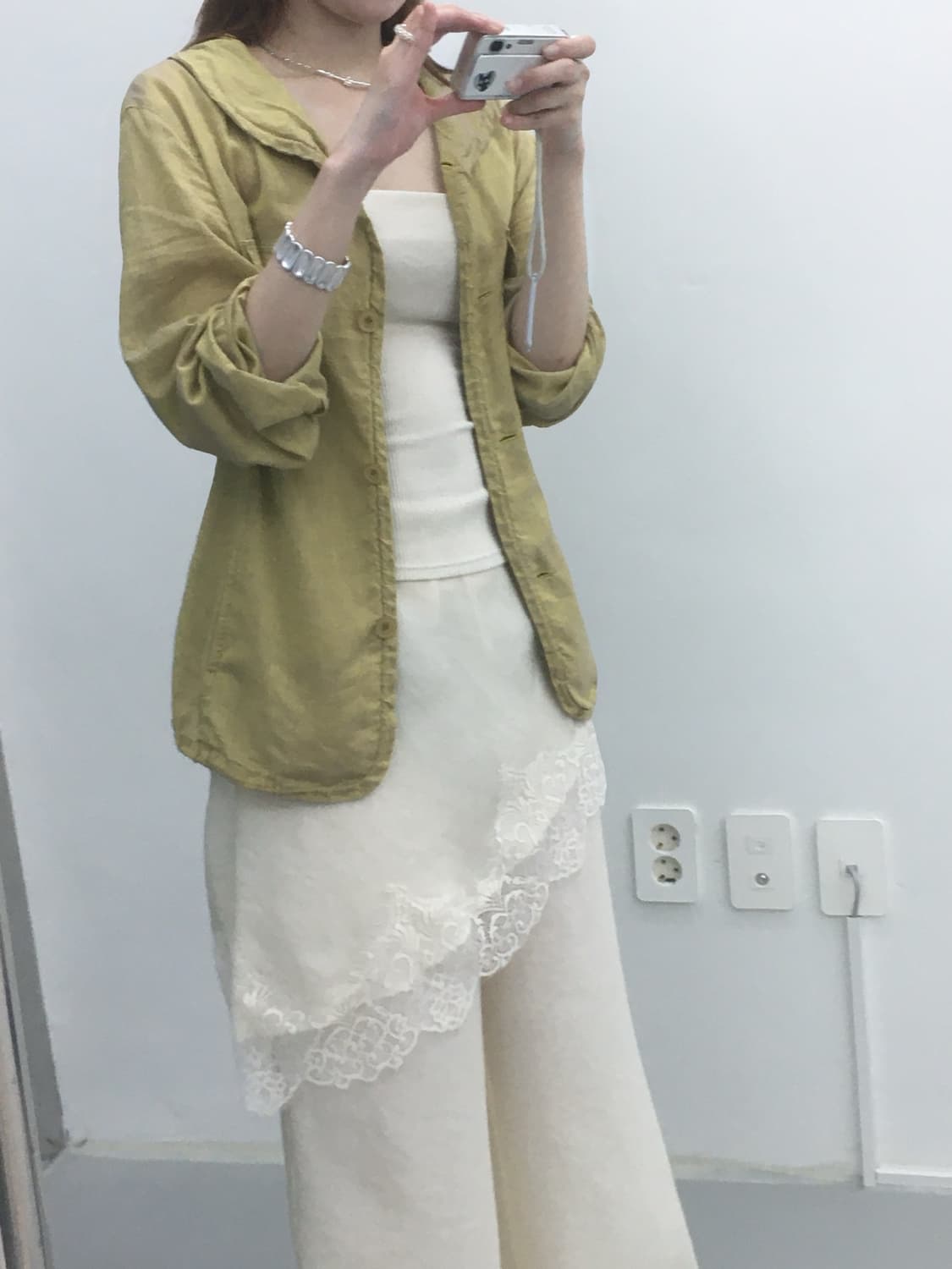 Sage Summer Linen Jacket 상품이미지3