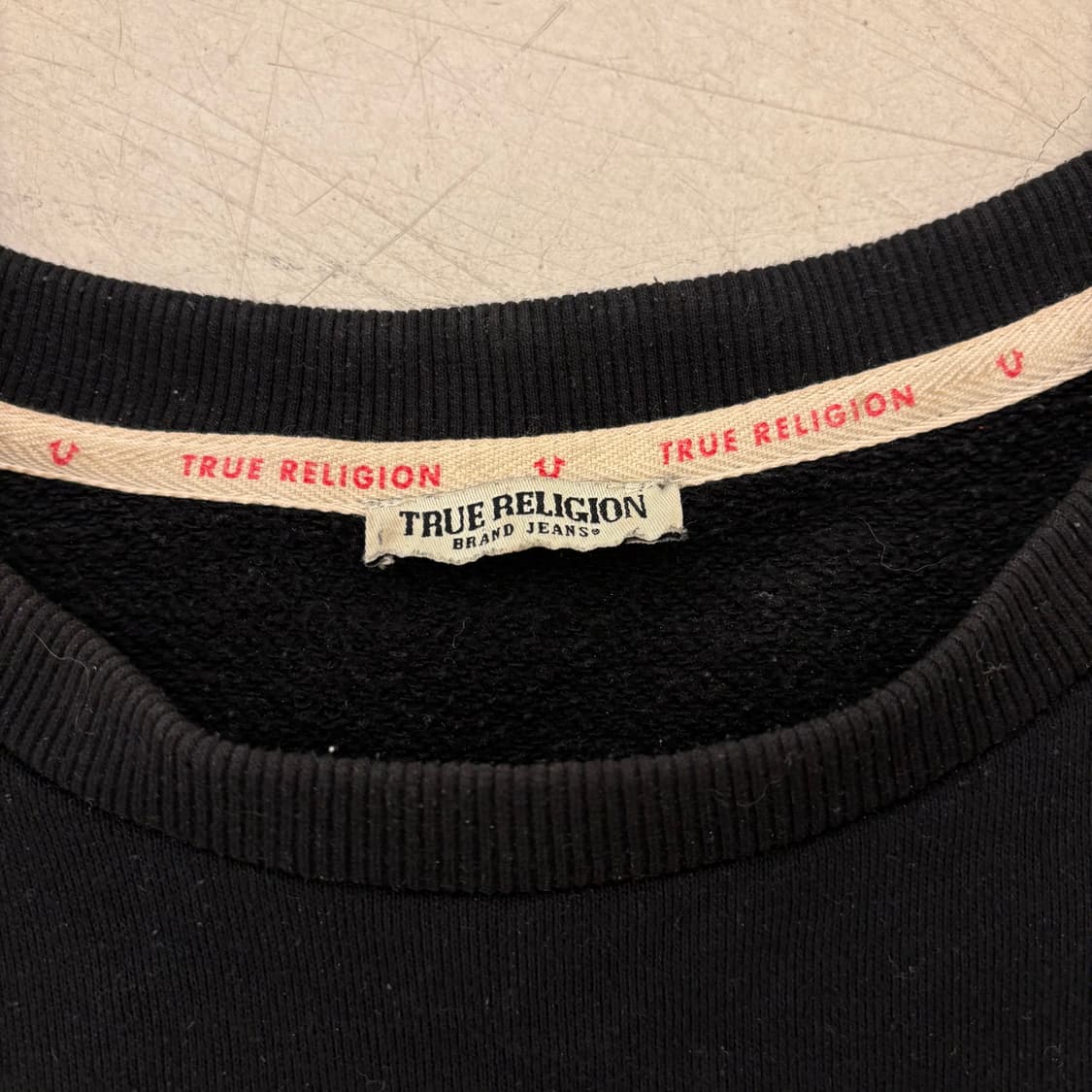 트루릴리젼 스몰로고 맨투맨 상품이미지3