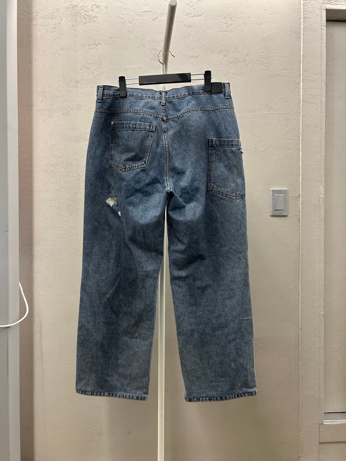 LEMARD 데미지 워싱 데님 상품이미지3