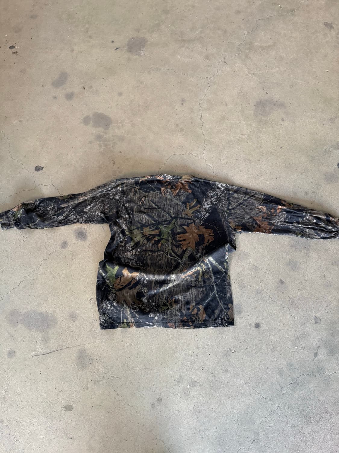  60$빈티지 블랙 리얼트리 롱슬리브 2XL 상품이미지3