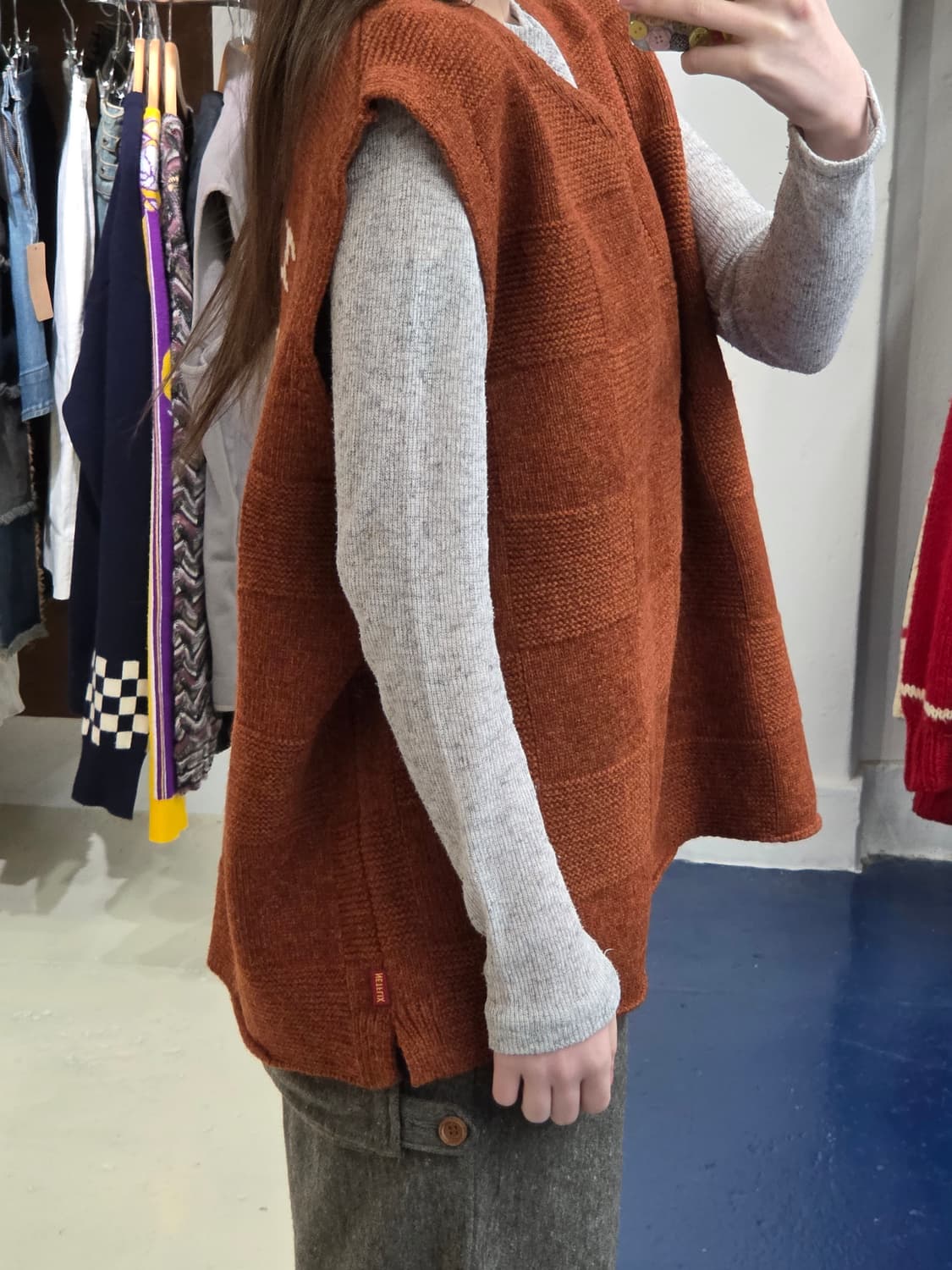 IAB 아이앱 스튜디오 니트조끼 상품이미지3