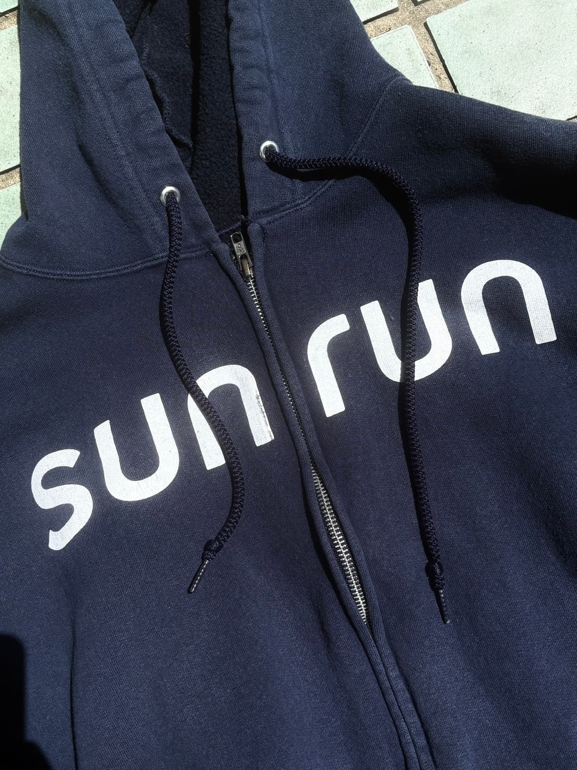 프루트오브더룸 sun run 후드집업 xl 상품이미지2