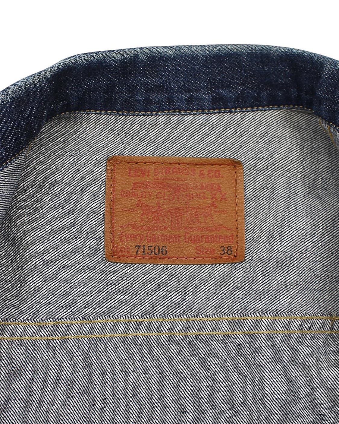 1994 LVC 71506XX 1세대 데님 자켓 빅E 셀비지 리바이스 상품이미지5