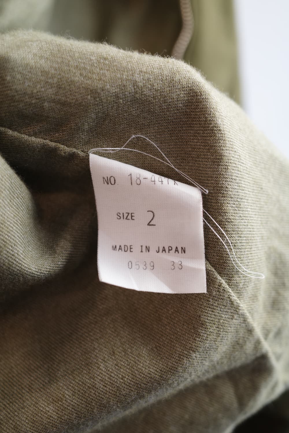 D.M.G 투웨이 집업 후디 점퍼 (MADE IN JAPAN) 상품이미지8