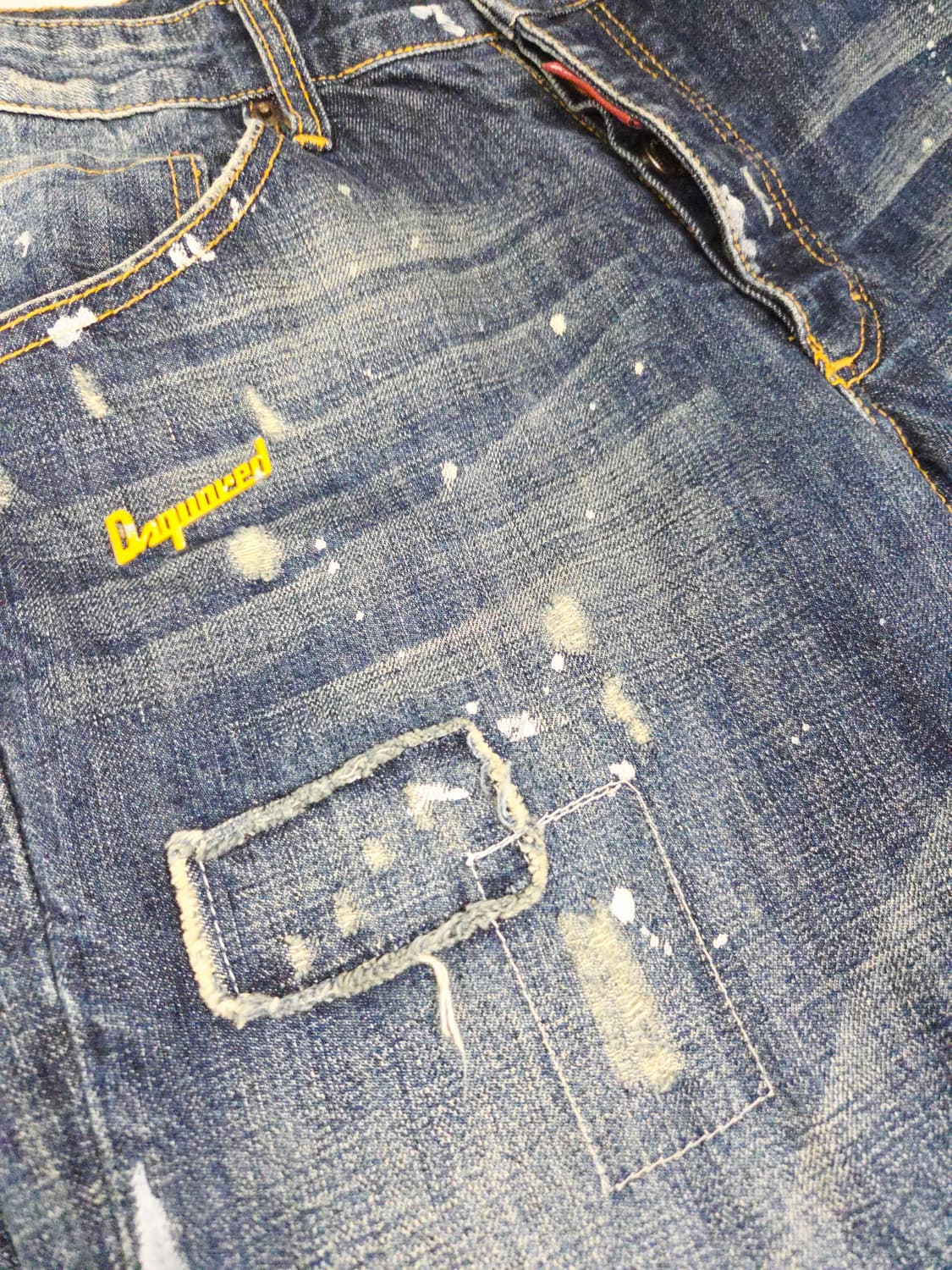 디스퀘어드2 페인트 스팟 디스트로이드 진 상품이미지6