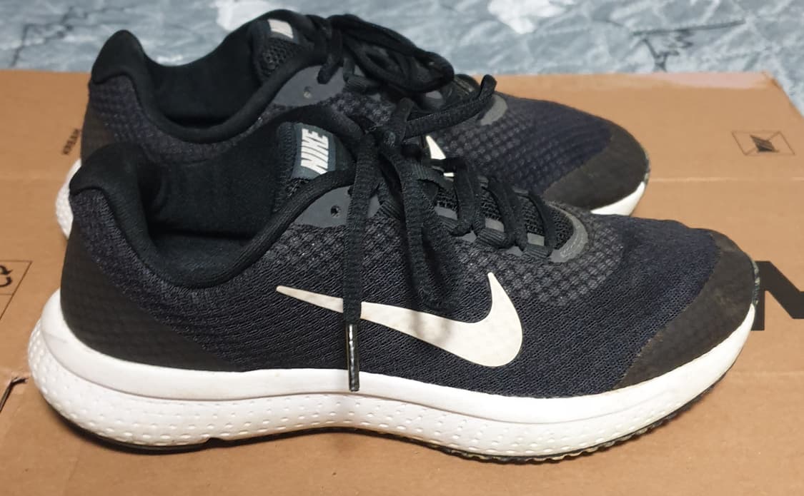 나이키 런올데이 런닝화 검횐 (235) 상품이미지2