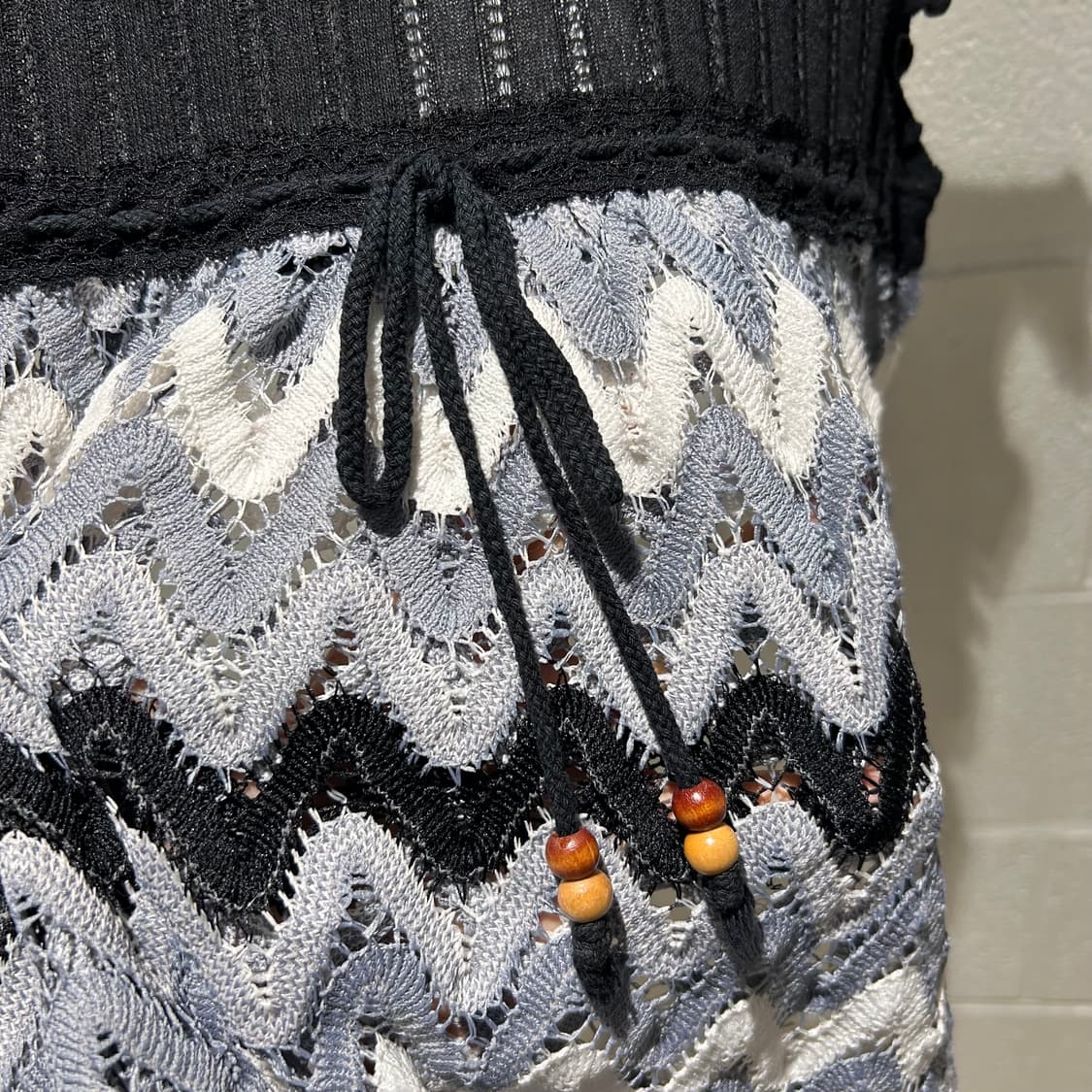 Vintage y2k Crochet Sleeveless 상품이미지3