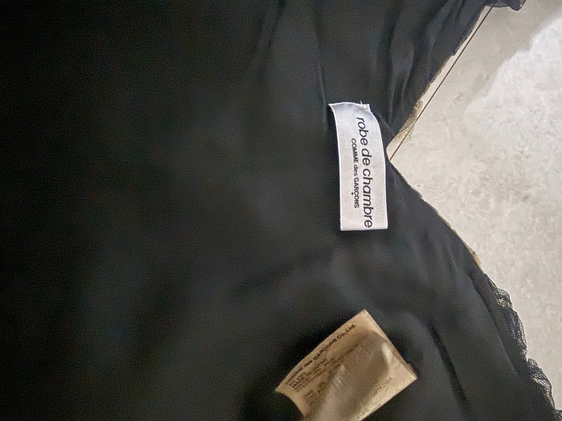 꼼데가르송 robe de chambre 베스트 조끼 머플러 목도리 상품이미지5