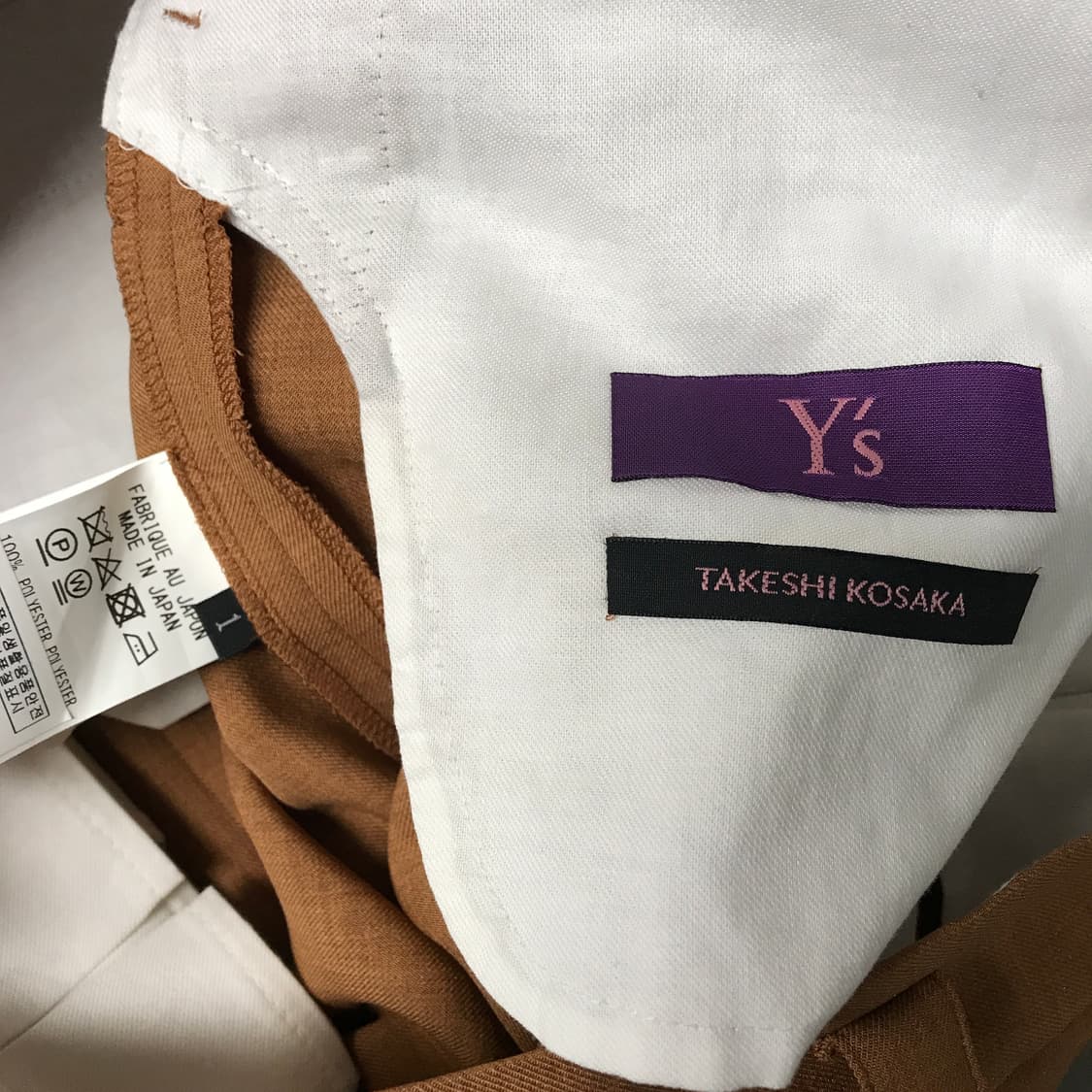 Y's 타케시코사카 슬랙스 1 상품이미지7