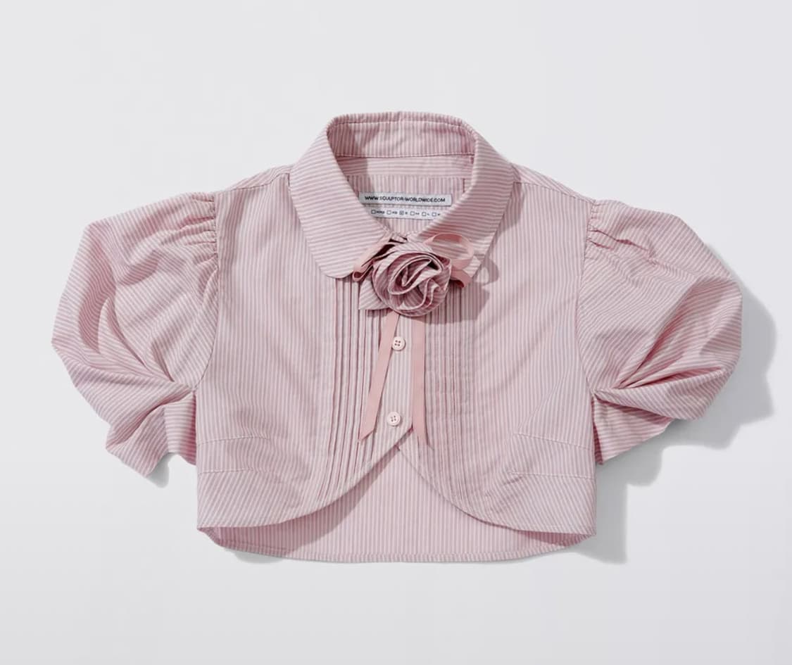 스컬프터 Rosetta Baby Shirt Pink Stripe 상품이미지1