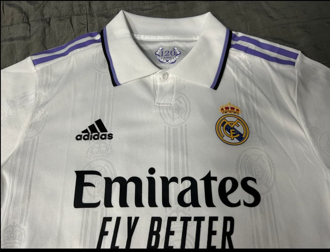 22/23 레알 마드리드 홈 어센틱 유니폼   상품이미지5