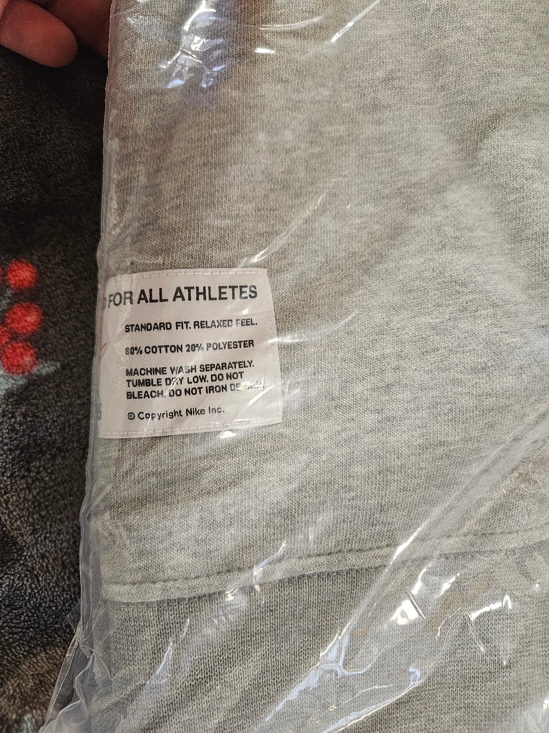 [해외M]나이키 스포츠웨어 원데이 앳 어 타임 기모 스웨트탑 그레이 상품이미지8