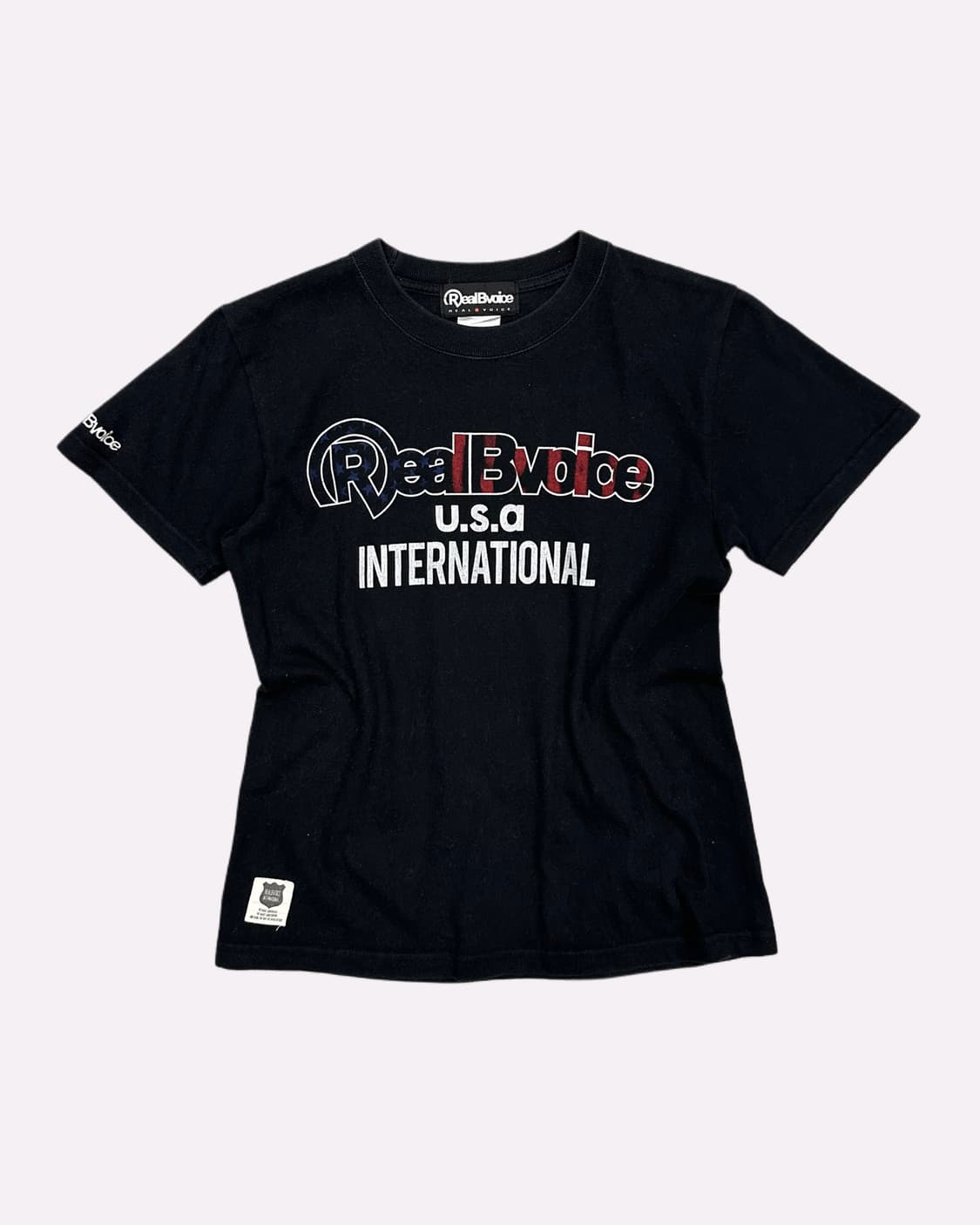 logo printing black t-shirt 상품이미지1