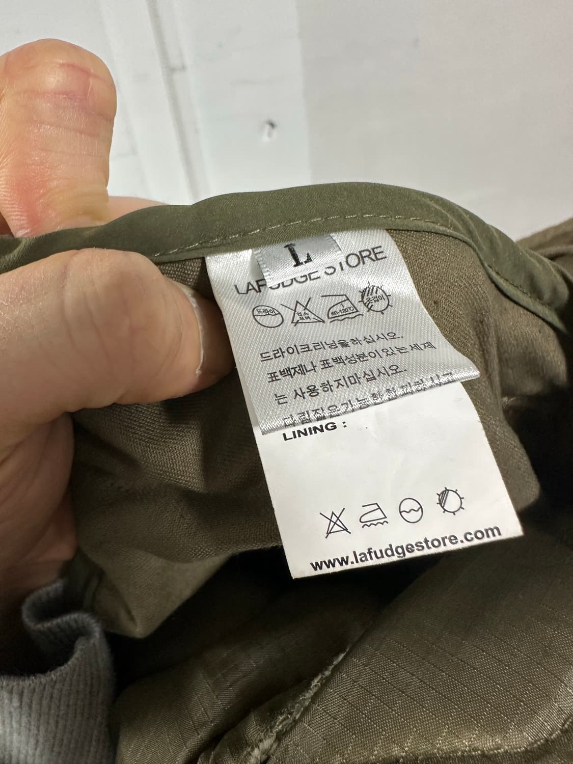 라퍼지스토어 피쉬테일 개파카 상품이미지3