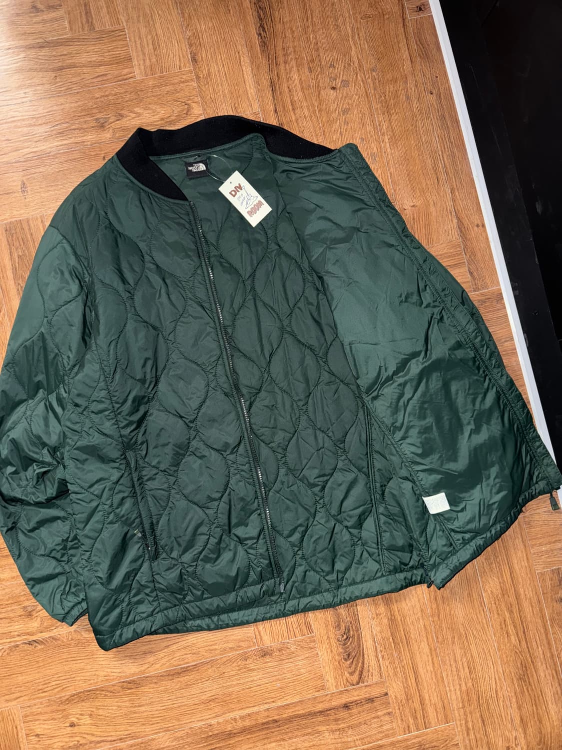 노스페이스 퀄팅 집업 경량패딩 상품이미지2