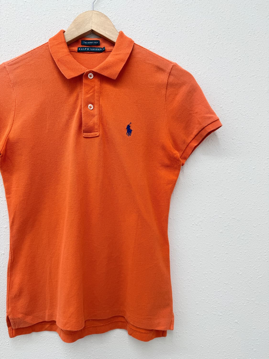 빈티지 Ralph Lauren 오랜지 슬림 카라티 상품이미지2