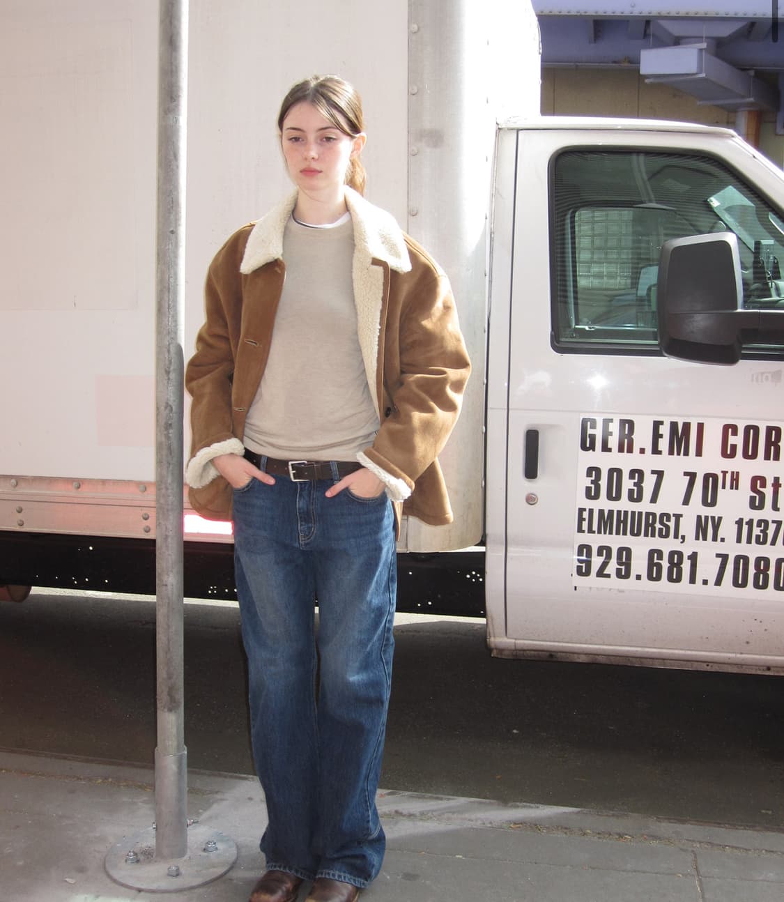 로우클래식 무스탕 상품이미지3