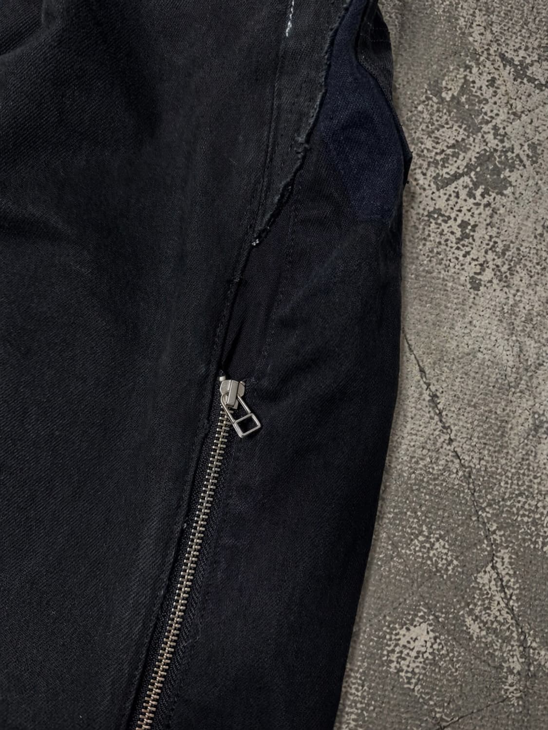 OLDPARK ZIP BAGGY, BLACK L 상품이미지6