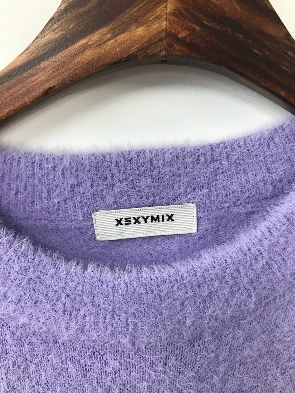 젝시믹스 라벤더 앙고라 니트 상품이미지5