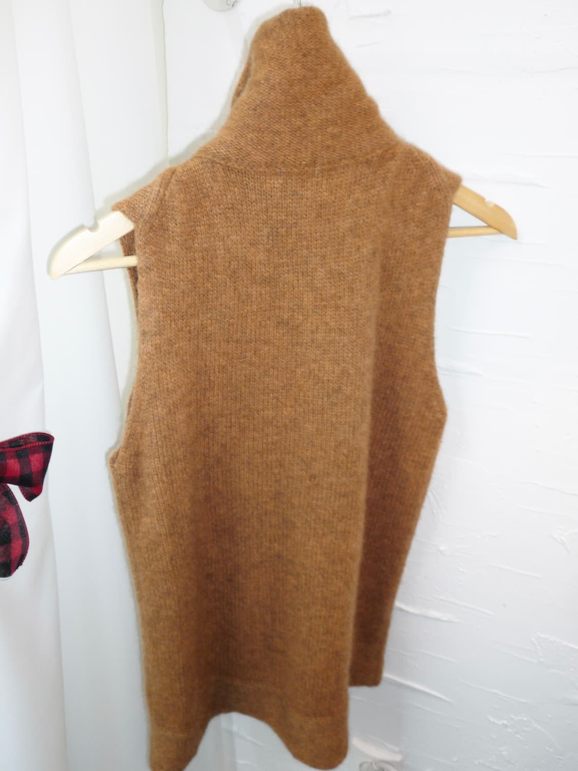 Camel buttons knit vest 상품이미지8