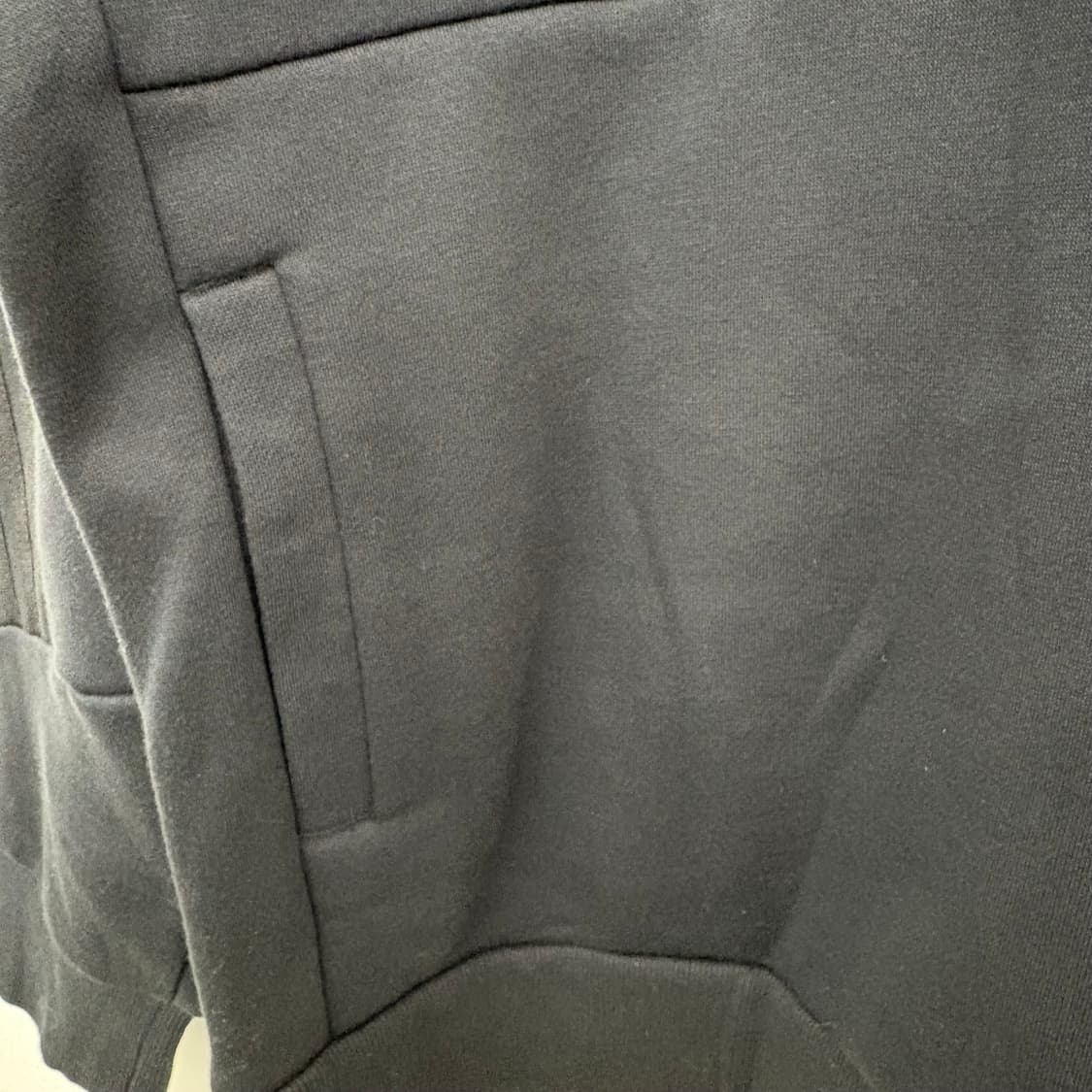 아디다스 블랙 기모 맨투맨 티셔츠 남XL 상품이미지3