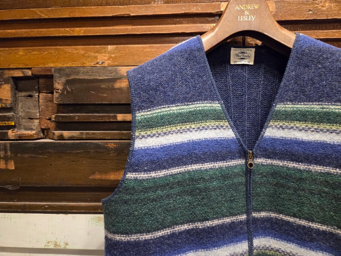 베네통 셔틀랜드울 니트베스트 상품이미지2