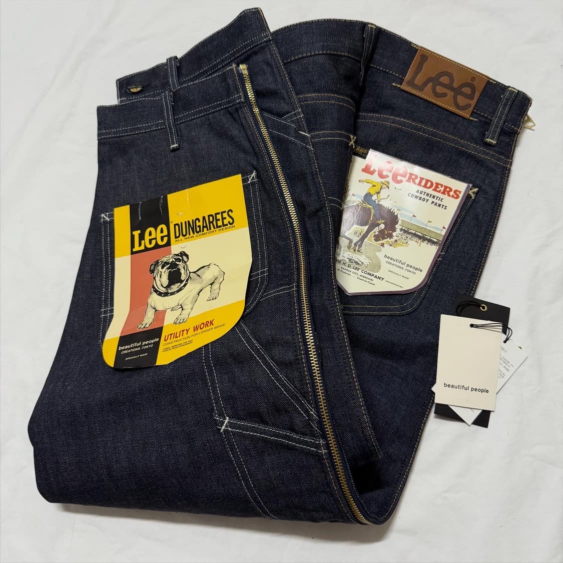 LEE x 뷰티풀 피플 - 더블 엔드 데님진 상품이미지2