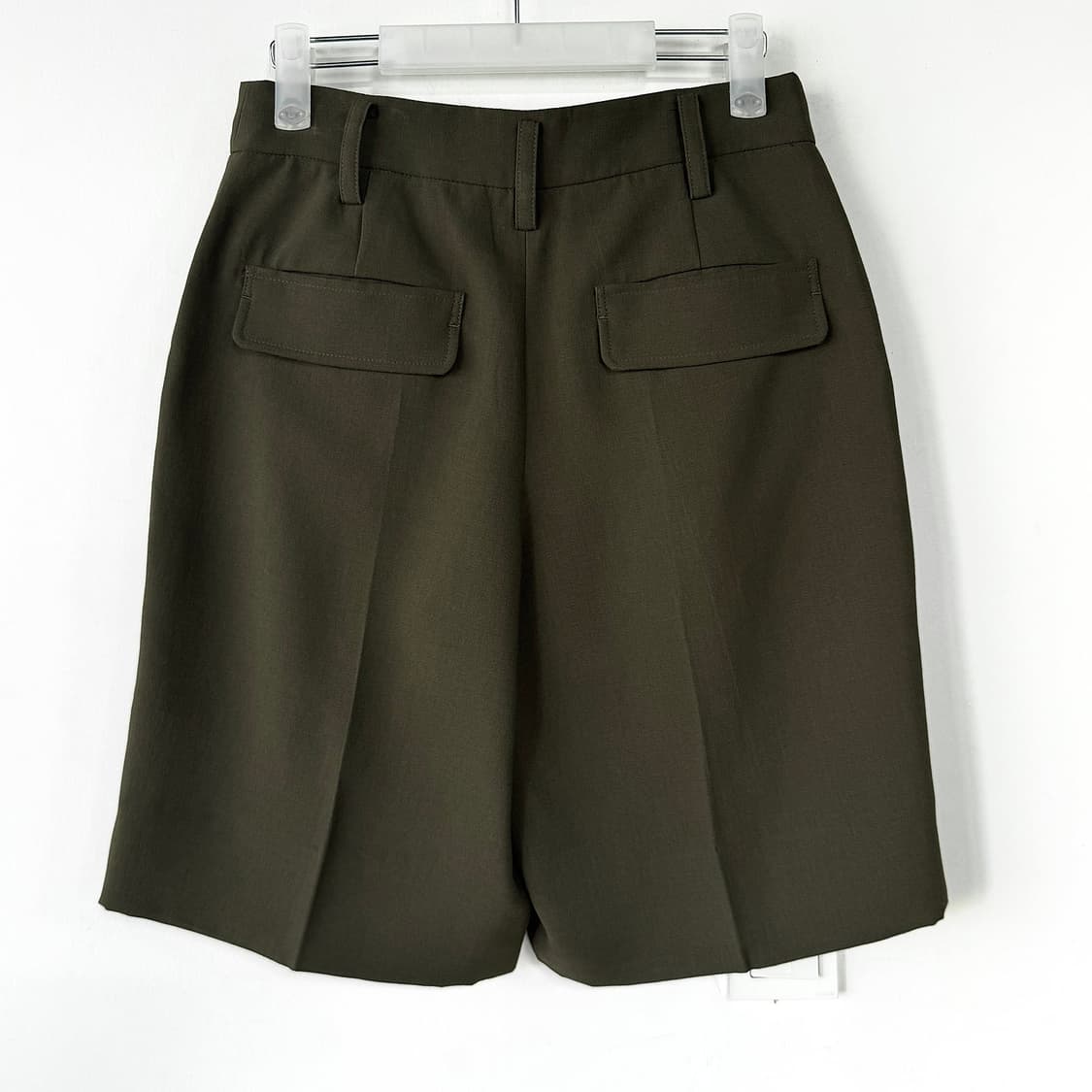 시스템 SYSTEM 핀턱 하프 팬츠 상품이미지4