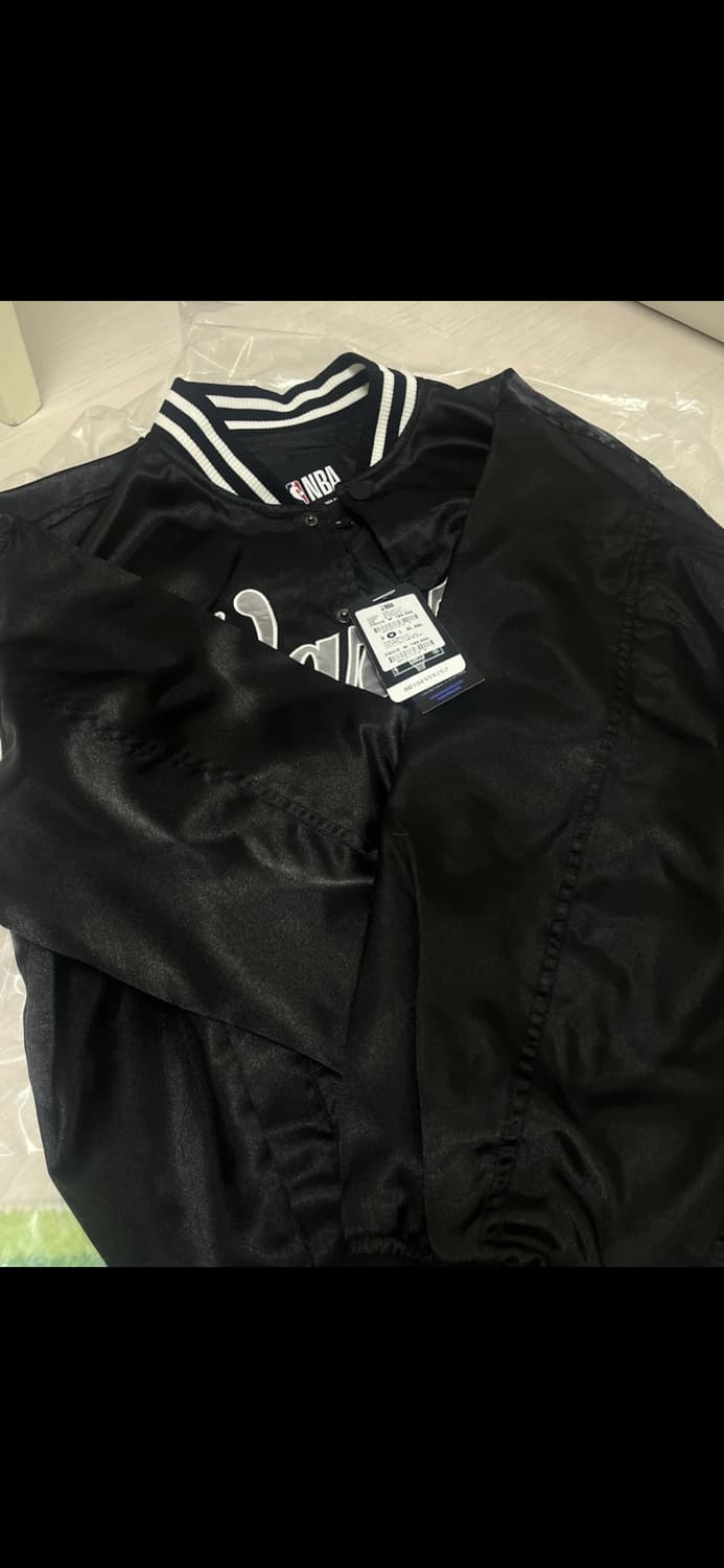 NBA 바시티 스타디움자켓 블랙 M 새상품 상품이미지5