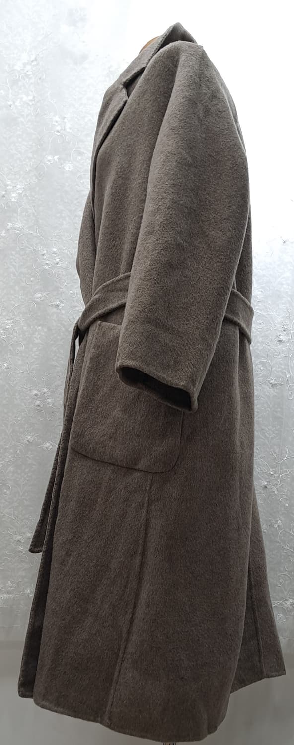 Kindersalmon 헤링본 롱코트 상품이미지2