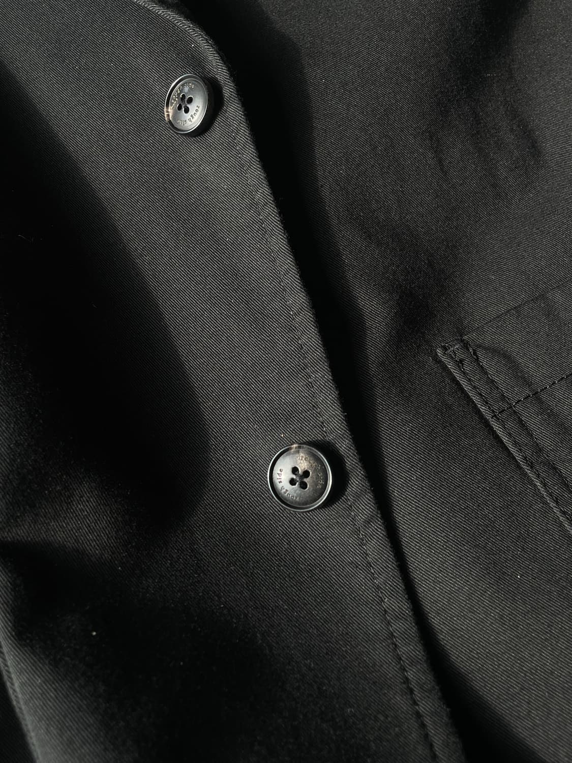 러프사이드 club jacket black 상품이미지5